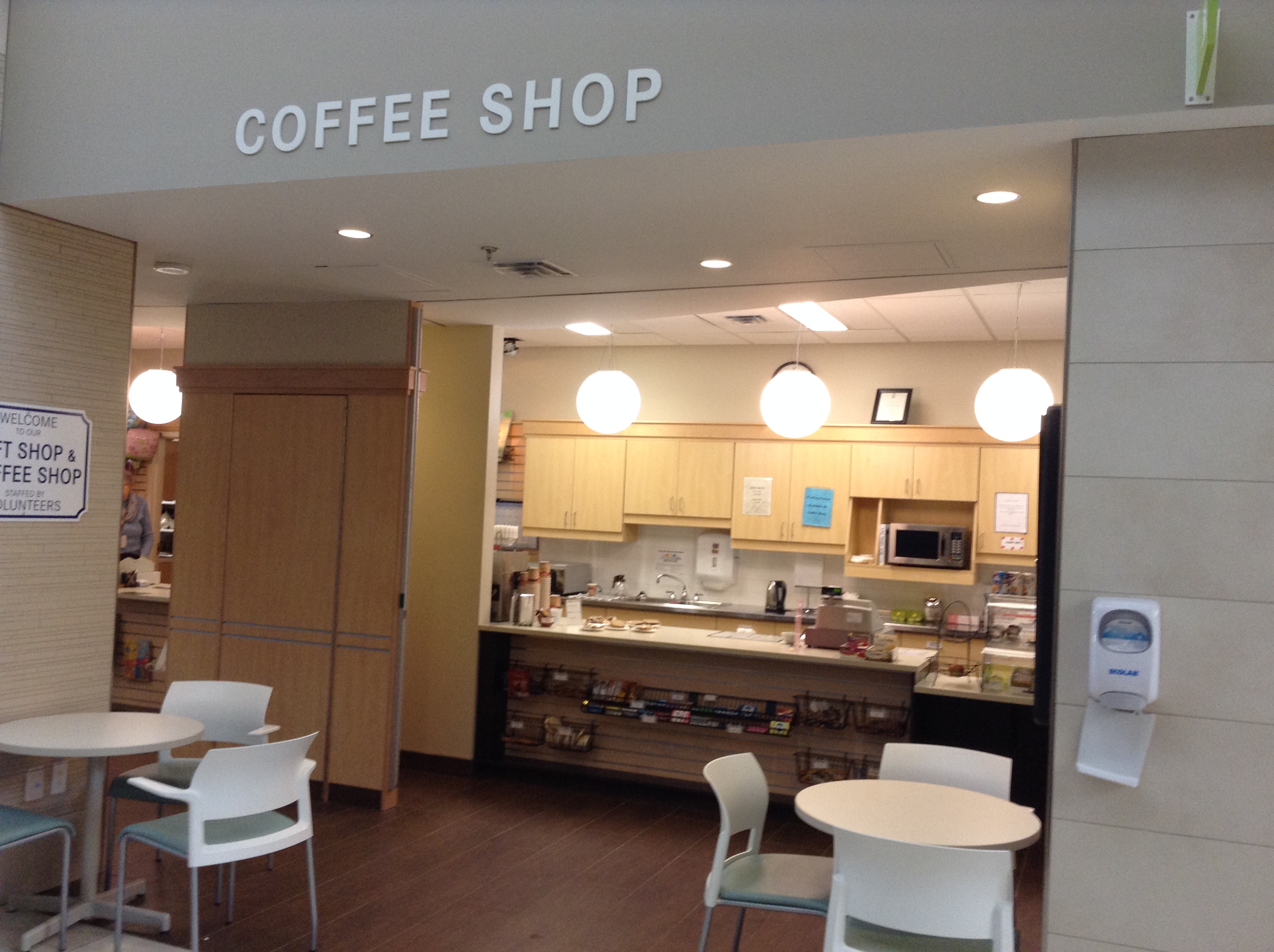 Coffee Shop Colchester Hospital Auxiliary