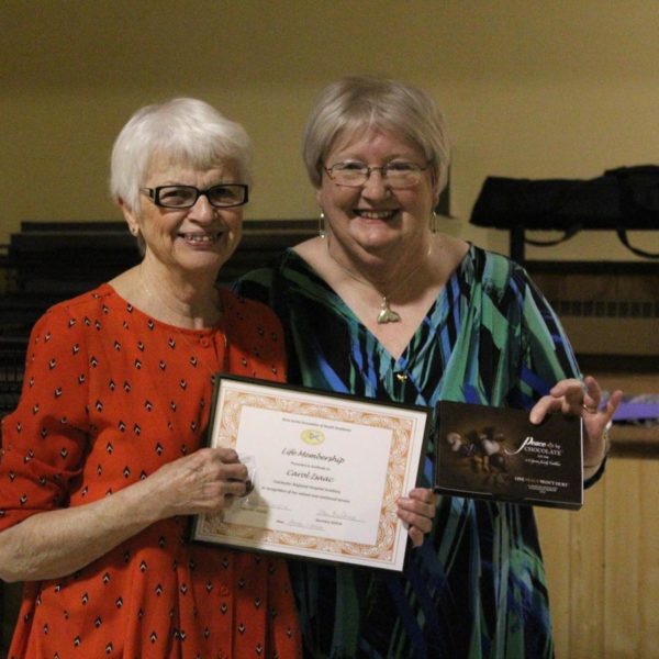 Mrs Carol Isaac Life Membership Award
