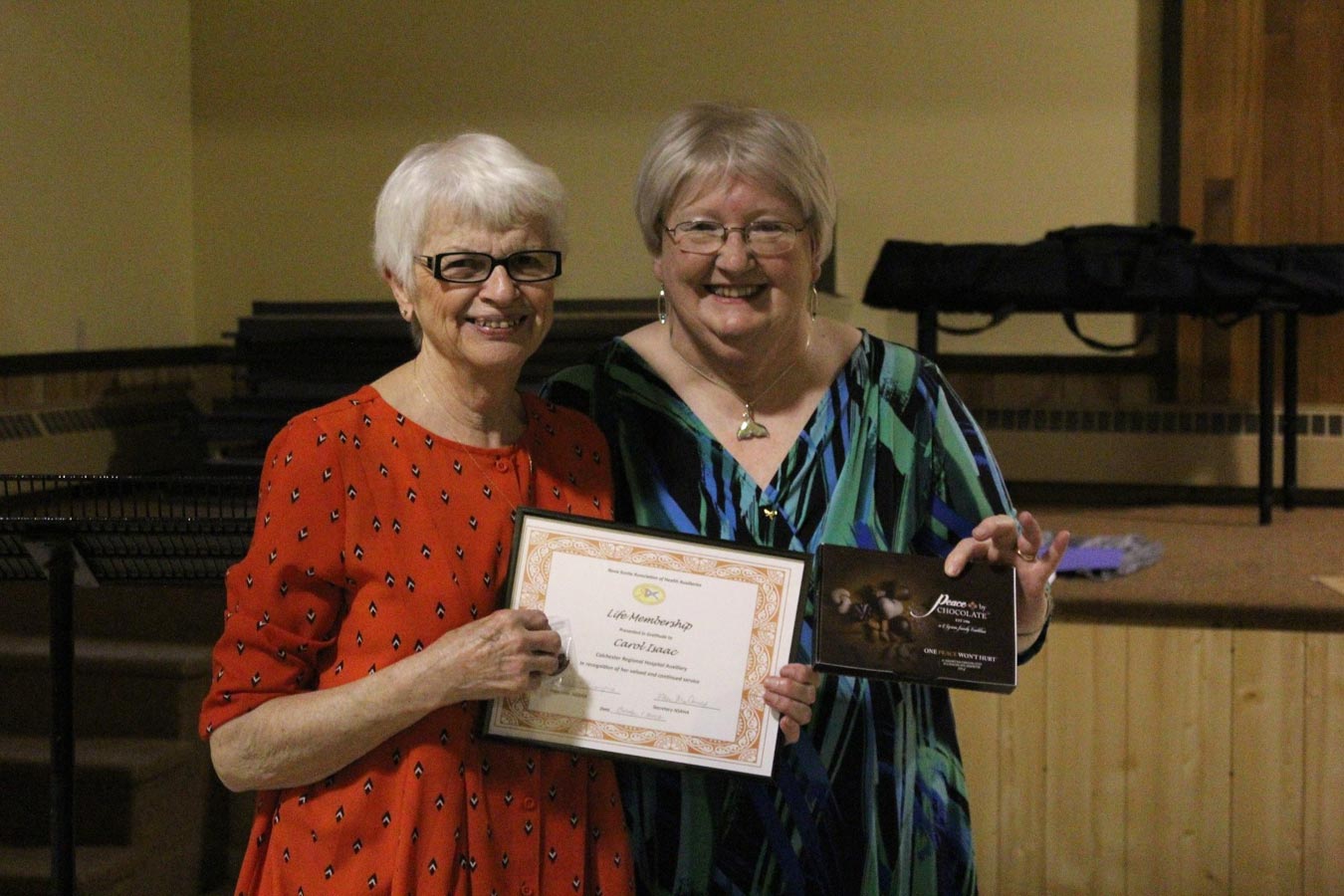 Mrs Carol Isaac Life Membership Award