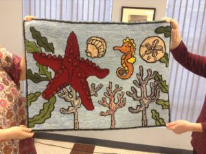 Hooked Rug Donated by Rug Hookers